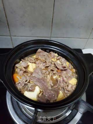 牛肉豆腐煲步骤10