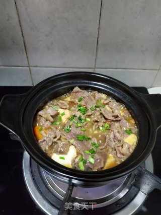 牛肉豆腐煲步骤11