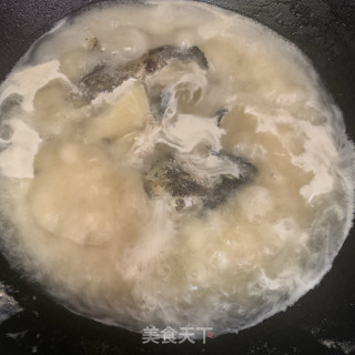 老虎斑豆腐鱼汤步骤8
