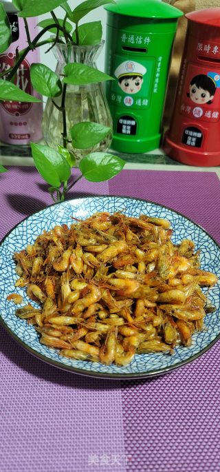 爆炒沙虾步骤8