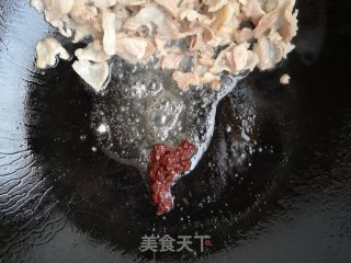 五花肉炒白萝卜步骤4