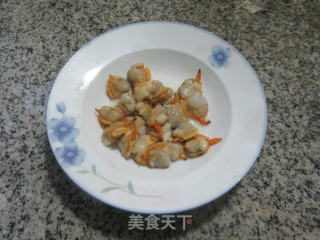 黑木耳圆蛤肉烩花菜步骤2