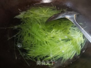 口味莴笋丝步骤4