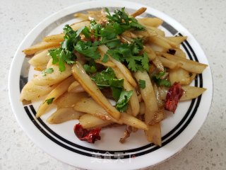 酸辣莲藕丝步骤5