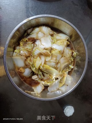 炒娃娃菜步骤5