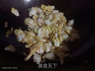 炒娃娃菜步骤4