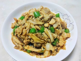 肉片炒蘑菇步骤15 肉片炒蘑菇步骤15