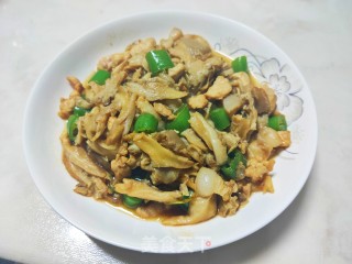 肉片炒蘑菇步骤14 肉片炒蘑菇步骤14