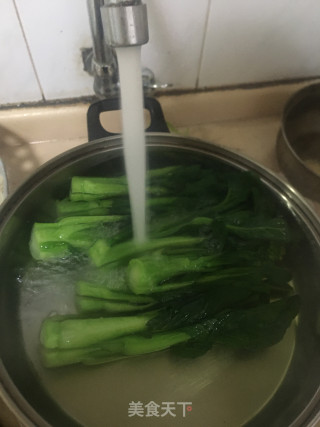 蒜香宁夏菜心步骤5