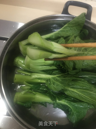 蒜香宁夏菜心步骤4