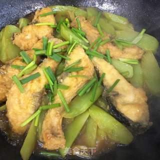 莴笋烧草鱼步骤9
