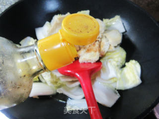 素鸡烧大白菜步骤6