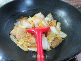 素鸡烧大白菜步骤11