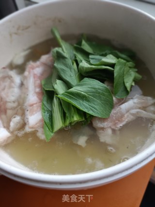 麻汁肉片拌平菇步骤17
