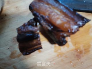 乡里腊肉蒸盐辣椒步骤2