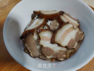 乡里腊肉蒸盐辣椒步骤4