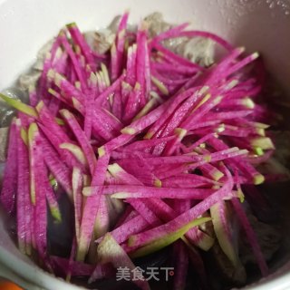 脆骨炖花心萝卜步骤10