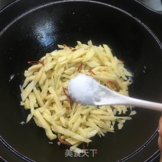 辣炒藕条步骤4