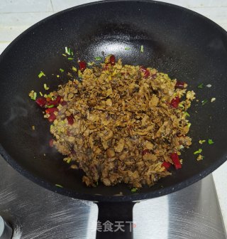 外婆菜炒肉沫步骤10