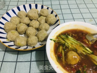 红薯粉丸子步骤11