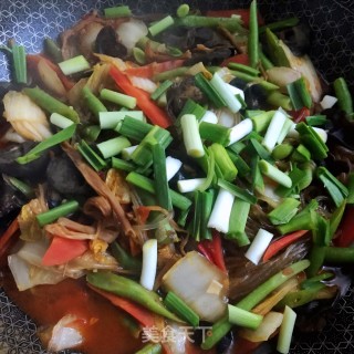 黄花木耳炖时蔬步骤10
