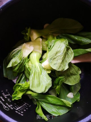海鲜菇炒油菜步骤2 海鲜菇炒油菜步骤2