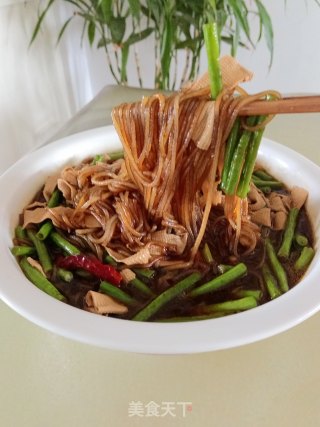 豇豆豆皮炖粉条步骤20