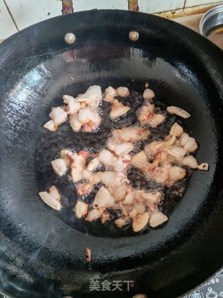五花肉炒紫甘蓝步骤2