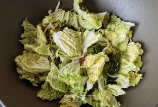 小海带豆芽豆腐炖粉条步骤7