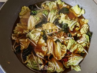 小海带豆芽豆腐炖粉条步骤10