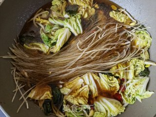 小海带豆芽豆腐炖粉条步骤11