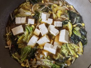 小海带豆芽豆腐炖粉条步骤13