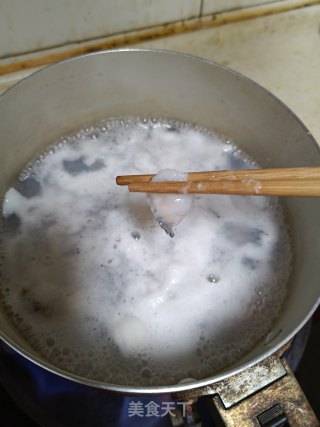 酸辣黑鱼片步骤2