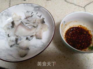 酸辣黑鱼片步骤6