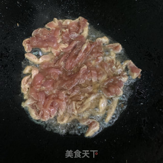 茭白炒里脊肉步骤5