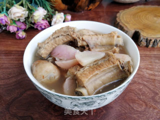 萝卜毛芋炖仔排步骤7