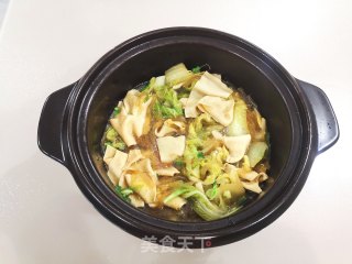 砂锅白菜炖粉条步骤8