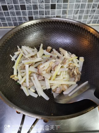 酸笋五花肉步骤4
