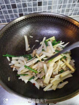 酸笋五花肉步骤6