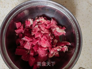 牛肉碎炒紫甘蓝步骤3 牛肉碎炒紫甘蓝步骤3