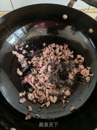 牛肉碎炒紫甘蓝步骤5 牛肉碎炒紫甘蓝步骤5