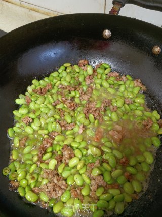 烂肉青豆步骤4