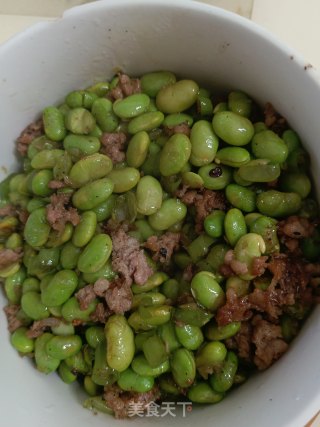 烂肉青豆步骤6