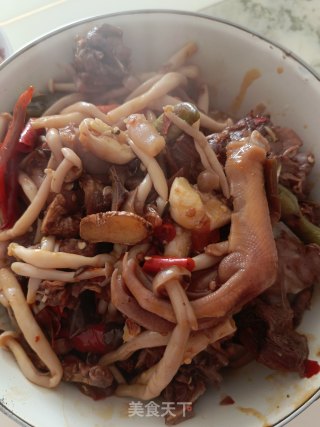 酸椒鸭蹄步骤8