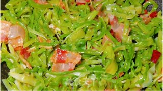 炒贡菜步骤9