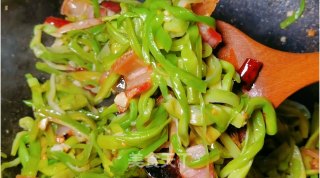 炒贡菜步骤11