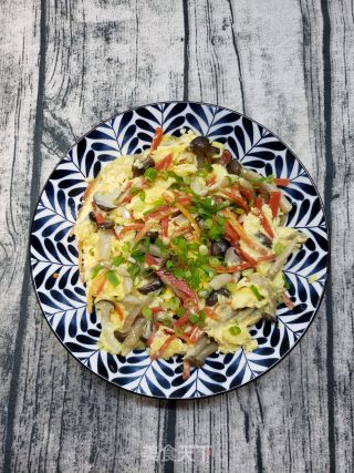 鲜菌菇滑蛋～不能错过的美味步骤8