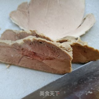 平菇油菜拌熟肉步骤8