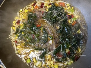 小白菜海带炖粉条步骤9