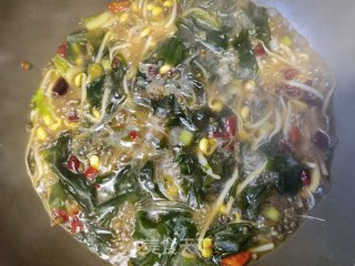 小白菜海带炖粉条步骤10